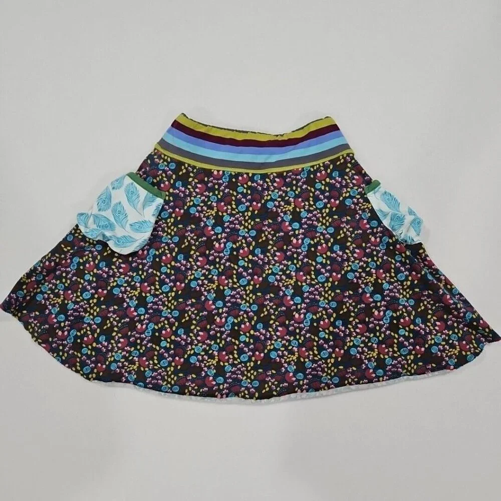Matilda Jane Fingerpaint Michelle Skirt Girls Paint by Numbers Size‎ 4 Floral